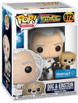 Figurine Funko Pop - Retour Vers Le Futur N°972 - Doc Et Einstein (49685)