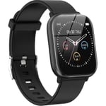 Smart Watch För Android-telefoner Kompatibel Iphone Samsung, Health Sport Watches For Herr Dam Gps BLACK