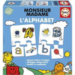 Jeu d'apprentissage - EDUCA - Monsieur Madame - Alphabet