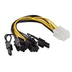 adaptare 36052 Adaptateur d'alimentation pour carte graphique (PCI-e, 6 broches femelle vers 2X 6 + connecteur 2 broches)