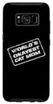 Coque pour Galaxy S8 La mère de chat la plus drôle du monde, un parent d'animal de compagnie et un couple
