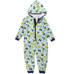 Splash About Fleece Lined All In One Puddle Suit, After Swim Onesie, Bugs Life 1-2 Years