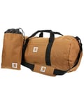 Carhartt Trade Series 2-in-1 Packable Duffel with Utility Pouch, Carhartt Brown, Medium (21.5-Inch)