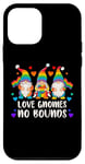 Coque pour iPhone 12 mini Fierté LGBT, Nains de jardin, Couleurs arc-en-ciel