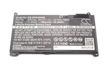 vhbw Li-Pol batterie 4000mAh (11.4V) noir pour ordinateur portable laptop notebook HP ProBook 430 G4, 440 G4, 450 G4, 455 G4, 470 G4