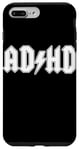 Coque pour iPhone 7 Plus/8 Plus TDAH drôle Rocker Band inspiré du rock and roll TDAH