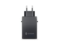 EINOVA Sirius 65W Chargeur USB-C Adaptateur Secteur Léger en Format de Poche pour Ordinateurs Portables | Technologie GaN | Compatible avec Smartphone Apple et Android, PC et Tablettes - India Ink