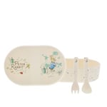 Beatrix Potter Peter Rabbit Boîte à goûter et couverts