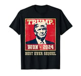 Funny TRUMP Vance WON BEST EVER SEQUEL The Return Comeback T-Shirt