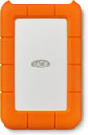 LaCie Rugged USB-C, 2TB, Portable External Hard Drive, Drop, Shock, Dust, Rain 