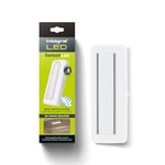 Integral Veilleuse à détecteur de mouvement à LED intégrée SensorLux blanc chaud avec plaque magnétique - Construction solide, batterie rechargeable 2200mAh Pour les escaliers, les garages etc