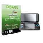 New Nintendo 2DS XL film de protection d'écran - 2 x Disagu Film blindé pour New Nintendo 2DS XL film de protection contre la casse