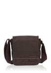 s.Oliver (Bags 97.408.94.6876 Sac à bandoulière pour homme 20 x 21 x 7 cm (l x H x P), Marron 8875, 20x21x7 cm (B x H x T)