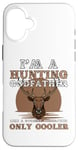 Coque pour iPhone 16 Plus Parrain de chasse pour homme Chasse drôle Chasseur de cerf