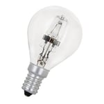 Halogenlampa Leuci E14 28W(37W) Klar Klot Dimbar