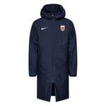 Norge Vinterjakke - Navy/hvit Barn - Nike, størrelse L: 147-158 cm