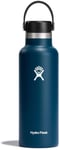 Hydro Flask 18 oz Standard Flex Cap indigo