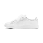 Puma Fille Vikky V2 Ribbon SL Jr Baskets, Blanc White Silver-Gray Violet 01, 38.5 EU