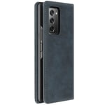 Coque pour Samsung Z Fold 2 Protection Intégrale Fermeture Magnétique Bleu nuit