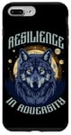 Coque pour iPhone 7 Plus/8 Plus Resilience In Adversity Citation Spirit Animal Wolf Pack