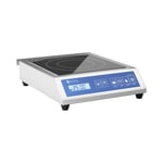 Royal Catering Induksjonsplate - 28 cm 60 til 240 °C touch display timer