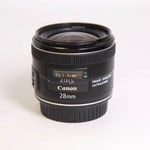 Canon Used EF 28mm f/2.8 IS USM Wide Angle Lens