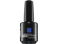 Jessica Jessica, Geleration Colours, Semi-Permanent Nail Polish, Gel-1141, Blue, 15 Ml For Women