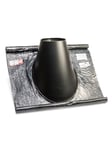 Metalbestos flashing ø230/130 46-63° flex black