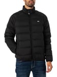 Tommy Jeans Men's Tjm Essential Lt Down Jacket Ext, Black, XS