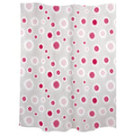 laroom 11744 – Bath Curtain, Polyester, pink