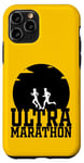 Coque pour iPhone 11 Pro Cool Run Run, Ultra Marathon Race 50K 100K, Ultra Marathon