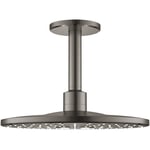 Rainshower Smartactive 310 Set douche de tête 2 jets et bras plafonnier 142mm, Hard Graphite brossé (26477AL0) - Grohe