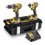 5035048488652 Dewalt System AKU 18 Volt 18 Volt Combo Kit: DCD796, DCF887, 2 DeW