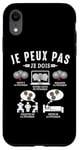 Coque pour iPhone XR Je peux pas je dois les boules Boccia Boule Pétanque Drôle