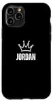iPhone 11 Pro King Jordan Crown - Custom First Name Birthday #1 Winner Case