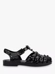 Melissa Possession Studs Jelly Fisherman Sandals, Black