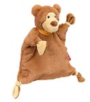 Sigikid 42935 Doudou Doudou pour bébé - Très Doux et Souple - pour bébé et Enfant - Marron - 28 cm