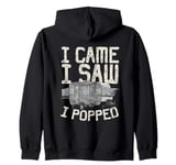 Pop Up Camping Pop Up Trailer Pop Up Camper Zip Hoodie