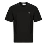 Lacoste T-shirts med korta ärmar TH7318 Svart herr