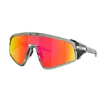 Oakley Latch Panel Unisex Sportsbriller Grå OneSize - Fri frakt