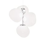 Tom Dixon Melt Chandelier small taklampa opal/silver