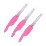 3pcs Fingernail Files nail polisher buffer folding nail file nail polisher