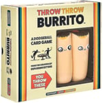 Throw Throw Burrito by Exploding Kittens - Dodgeball-korttipeli - Perheystävälliset juhlapelit - Korttipeli aikuisille, teini-ikäisille ja lapsille - 2-6 pelaajaa