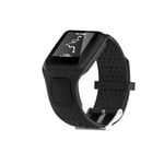 TomTom Multi-Sport Mjukt silikon klockband - Svart