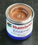 HUMBROL ENAMEL : N° 12 METALLIC COPPER / CUIVRE - 14ml - NEUF