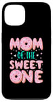 Coque pour iPhone 13 Mom of The Sweet One 1st Birthday Family Matching Donut gift