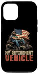 Coque pour iPhone 13 Pro Tondeuse à gazon My Retirement Vehicle Lawn Mower Racing Gardener Lawnmower