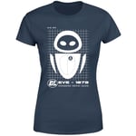 Wall-E Eve Schematic Women's T-Shirt - Navy - XXL