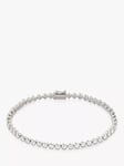 Monica Vinader Diamond Tennis Bracelet, Silver