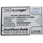 Battery for Huawei E5577Bs-937 505HW 504HW 502HW E5577 501HW 2300mAh 3.8V Li-Ion